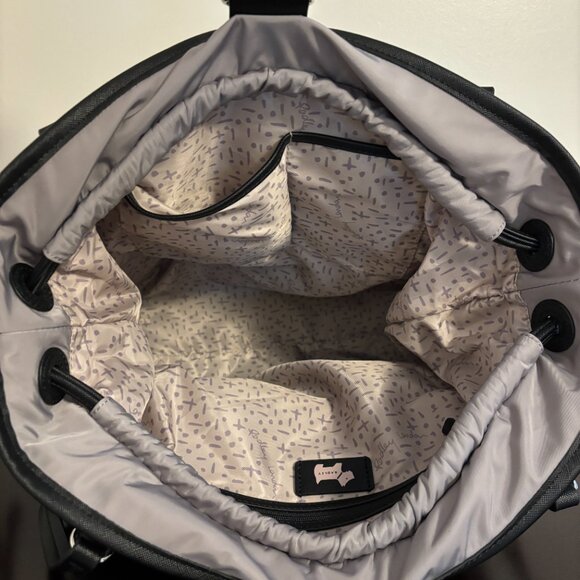 Radley London Dane Park Gray Black Medium Nylon Tote - Picture 9 of 10